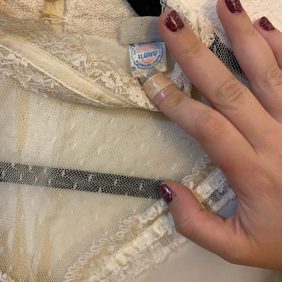 Vintage sheer Victorian insp dress - Picture 2 of 4